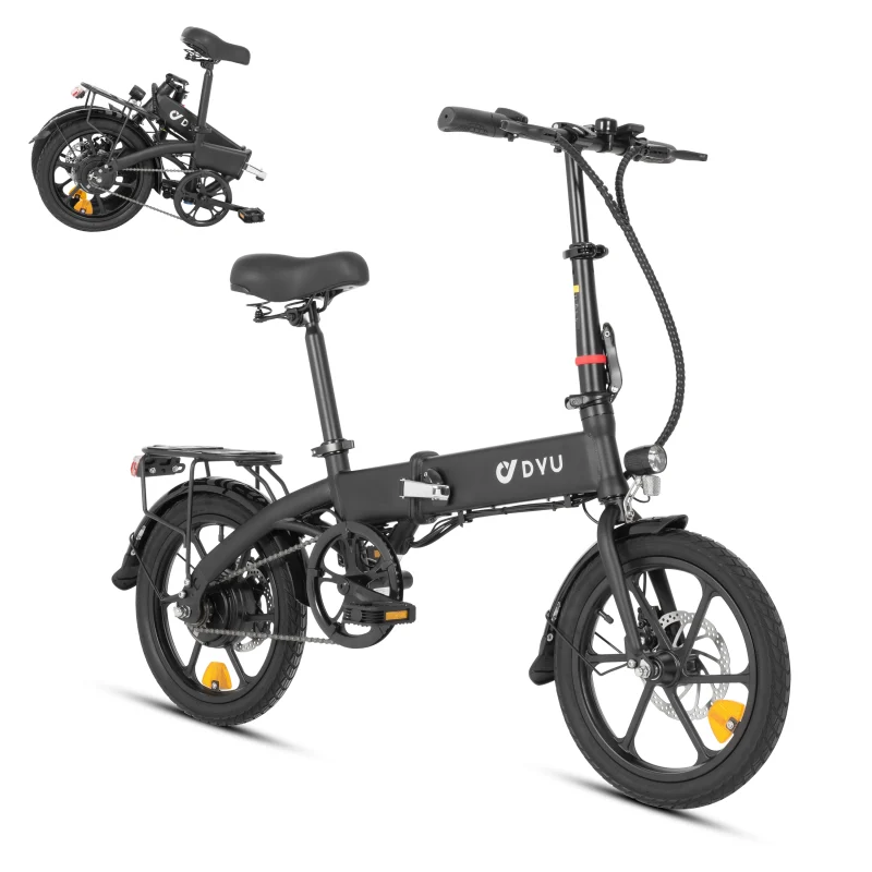 Bicicletta Elettrica Completamente Pieghevole DYU A1F 16 Pollici 4