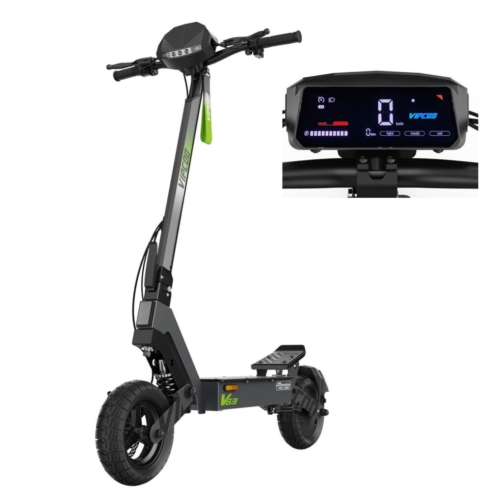 Monopattino Elettrico VIPCOO VS3 800W con Schermo Tattile per Adulti