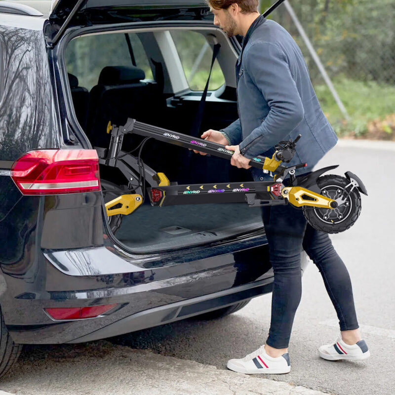 Monopattino Elettrico iENYRID ES60 2400W a Doppio Motore 5