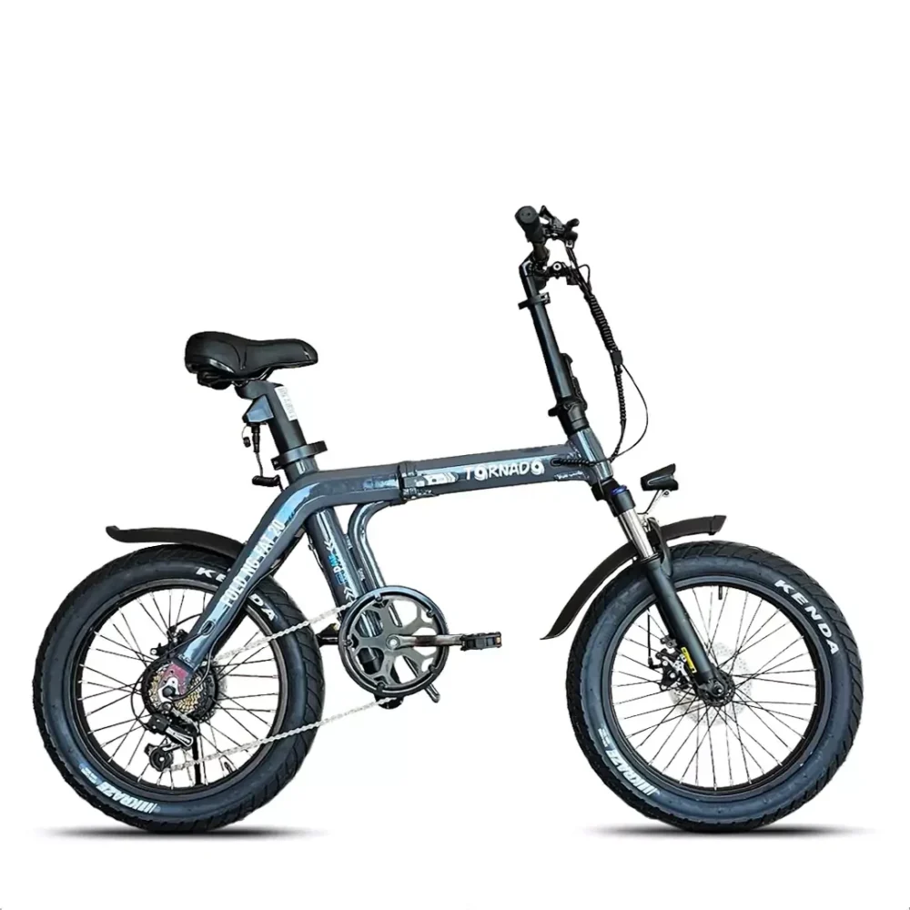 Fat Bike Elettrica Tornado V1.0 250W con Batteria Integrata – Potente e Versatile