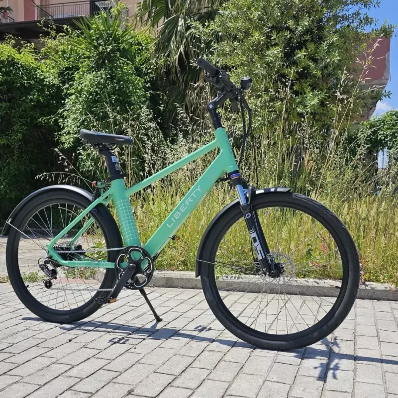 Alternative view of City Bike Elettrica Liberty X 27.5” – Autonomia Fino a 80km